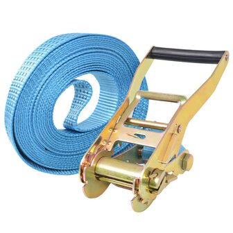 Spanbanden 4 ton 8mx50mm blauw 4 st 2
