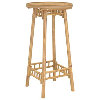 Bartafel voor buiten Rond &Oslash;55x100 cm bamboe 7