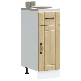 Keuken onderkast Lucca bewerkt hout sonoma eikenkleurig 3