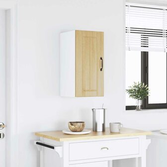 Keukenwandkast Lucca bewerkt hout sonoma eikenkleurig 2