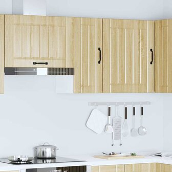 Keukenwandkast Lucca bewerkt hout sonoma eikenkleurig 3