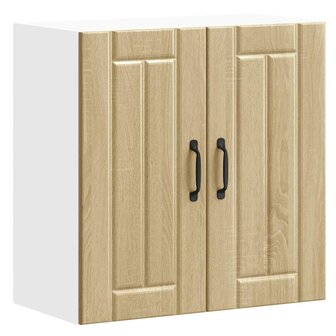 Keukenwandkast Lucca bewerkt hout sonoma eikenkleurig 2