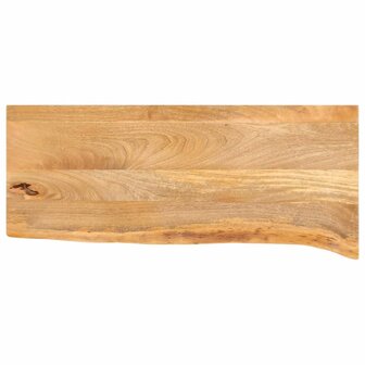Tafelblad met natuurlijke rand 70x20x2,5 cm massief mangohout 1
