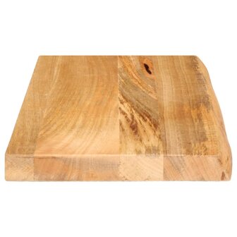 Tafelblad met natuurlijke rand 40x20x3,8 cm massief mangohout 4