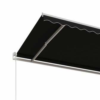 Luifel automatisch uittrekbaar 600x350 cm antracietkleurig 5