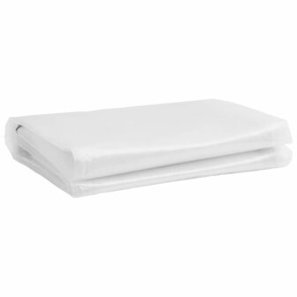 Doorzichtig zeildoek met zeilringen 1x3 m polyethyleen 4