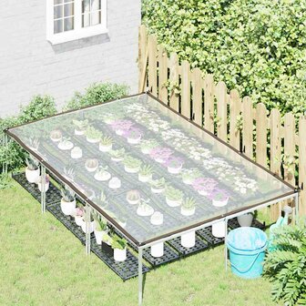 Doorzichtig zeildoek met zeilringen 2x3 m polyethyleen 2