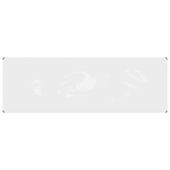 Doorzichtig zeildoek met zeilringen 1x3 m PVC 2