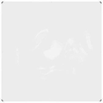 Doorzichtig zeildoek met zeilringen 2x2 m PVC 2
