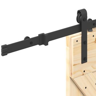 Schuifdeur met beslag 70x210 cm massief grenenhout 5