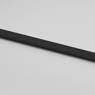 Schuifdeur met beslagset 76x205 cm gehard glas zwart 8