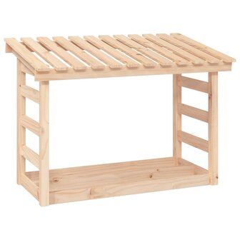 Haardhoutrek 108x64,5x78 cm massief grenenhout 2