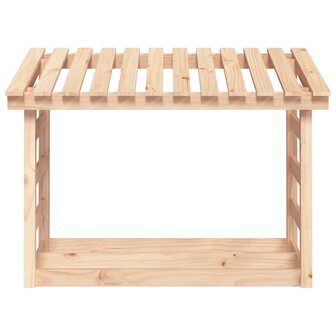 Haardhoutrek 108x64,5x78 cm massief grenenhout 5