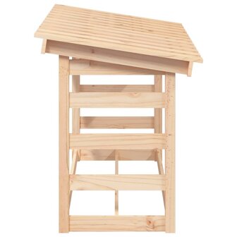 Haardhoutrek 108x64,5x78 cm massief grenenhout 6