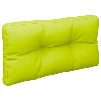 Palletkussen 70x40x12 cm stof heldergroen 4