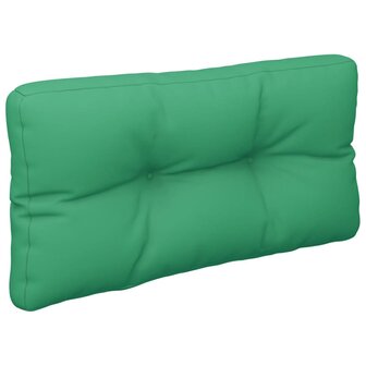 Palletkussen 80x40x12 cm stof groen 4