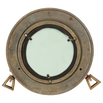 Wandspiegel patrijspoort &Oslash;23 cm&nbsp;aluminium en glas 3
