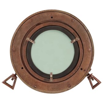 Wandspiegel patrijspoort &Oslash;23 cm&nbsp;aluminium en glas 3