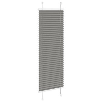 Pliss&eacute; rolgordijn 40x150 cm stofbreedte 39,4 cm antraciet 4