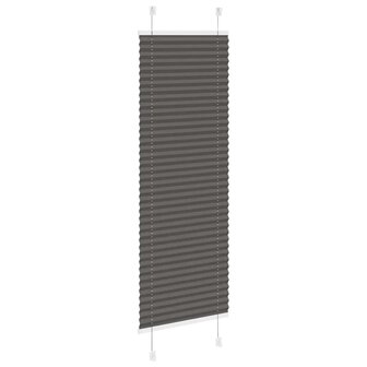 Pliss&eacute; rolgordijn 40x100 cm stofbreedte 39,4 cm polyester zwart 4