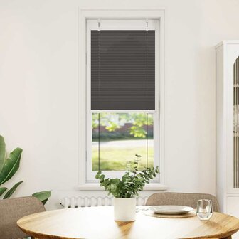 Pliss&eacute; rolgordijn 40x150 cm stofbreedte 39,4 cm polyester zwart 2