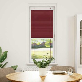 Pliss&eacute; rolgordijn 40x100 cm stofbreedte 39,4 cm bordeauxrood 2