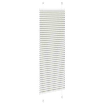Pliss&eacute; rolgordijn 40x100 cm stofbreedte 39,4 cm lichtgrijs 4