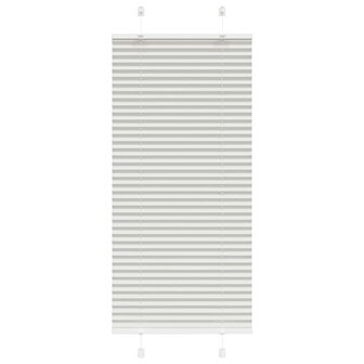 Pliss&eacute; rolgordijn 60x100 cm stofbreedte 59,4 cm polyester 1