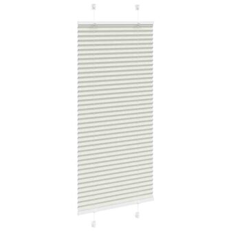 Pliss&eacute; rolgordijn 65x100 cm stofbreedte 64,4 cm polyester 3