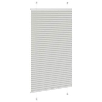 Pliss&eacute; rolgordijn 80x100 cm stofbreedte 79,4 cm polyester 4
