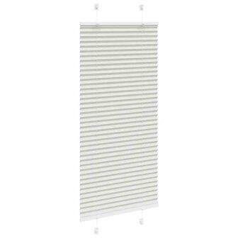 Pliss&eacute; rolgordijn 65x150 cm stofbreedte 64,4 cm polyester 3