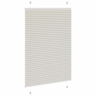 Pliss&eacute; rolgordijn 90x150 cm stofbreedte 89,4 cm polyester 4