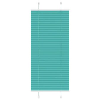 Pliss&eacute; rolgordijn 60x100 cm stofbreedte 59,4 cm polyester 1