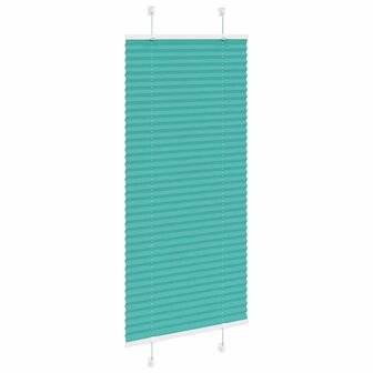 Pliss&eacute; rolgordijn 60x100 cm stofbreedte 59,4 cm polyester 3