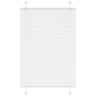 Pliss&eacute; rolgordijn 85x100 cm stofbreedte 84,4 cm polyester wit 1
