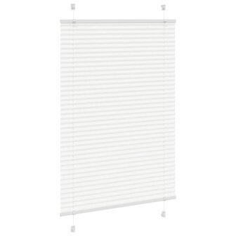 Pliss&eacute; rolgordijn 85x100 cm stofbreedte 84,4 cm polyester wit 3