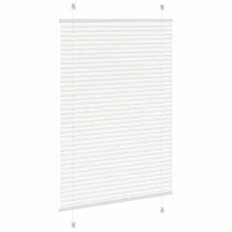 Pliss&eacute; rolgordijn 95x150 cm stofbreedte 94,4 cm polyester wit 4