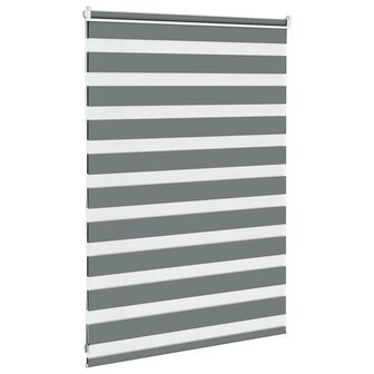 Zebra rolgordijn 105x100 cm stofbreedte 100,9 cm donkergrijs 4