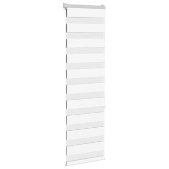 Zebra rolgordijn 40x150 cm stofbreedte 35,9 cm polyester wit 3