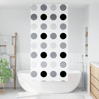 Doucherolgordijn 110x240 cm stofbreedte 106 cm 2