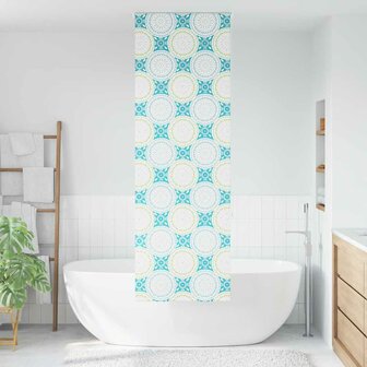 Doucherolgordijn 60x240 cm stofbreedte 56 cm 2