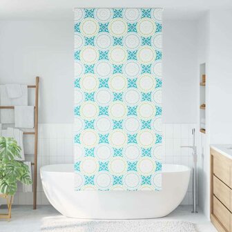 Doucherolgordijn 110x240 cm stofbreedte 106 cm 2