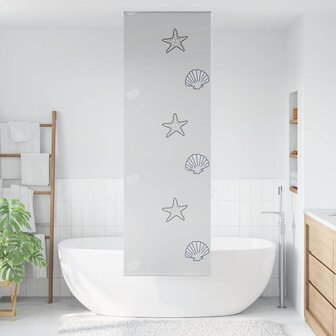 Doucherolgordijn 60x240 cm stofbreedte 56 cm 2