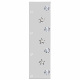 Doucherolgordijn 70x240 cm stofbreedte 66 cm 1