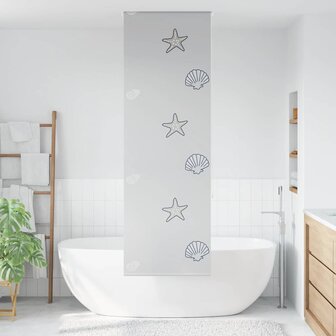 Doucherolgordijn 70x240 cm stofbreedte 66 cm 2