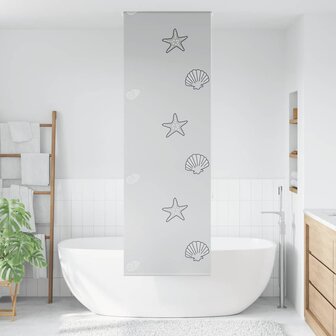 Doucherolgordijn 80x240 cm stofbreedte 76 cm 2
