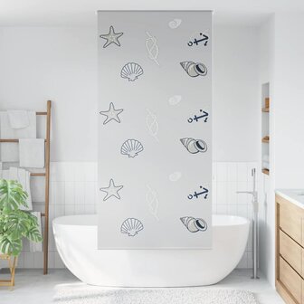 Doucherolgordijn 100x240 cm stofbreedte 96 cm 2