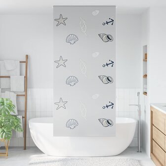 Doucherolgordijn 110x240 cm stofbreedte 106 cm 2