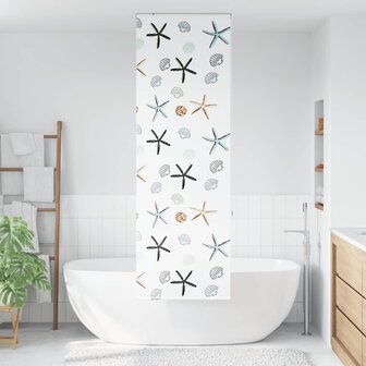 Doucherolgordijn 70x240 cm stofbreedte 66 cm 2