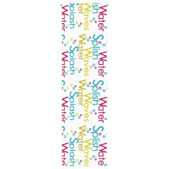 Doucherolgordijn 60x240 cm stofbreedte 56 cm 1